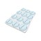 Round pills in a blister pack cartoon icon