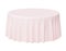 Round pink table cloth