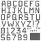 Round Pixel Font