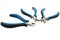 Round pliers, wire cutters and cutting pliers