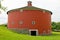 Round red barn