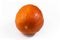 Round `Red Kuri` squash, also called `Hokkaido` squash, a round orange autum vegetable with thik skin