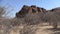 Round red rock landscape in Erongo Mountains, Namibia