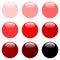 Round Red Web Buttons