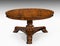 Round table rosewood tilt topped English antique vintage