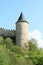 Round tower on Castle Karlstejn