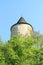 Round tower on Castle Karlstejn