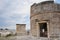 Round Tower on Main Street, Hierapolis, Pamukkale, Denizli Province, Turkey