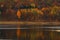 Round Valley Park - Autumn Reflection - Man and Nature