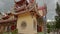 Round View of Pagoda in Buddhist Temple in Vietnam