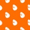 Round welding mask pattern vector orange