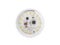 A round white LED lamp electrical board with SMD LEDs arranged in a circle and a step-down power converter circuit