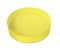 Round yellow cardboard box for food, cookies and gifts