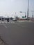Roundabout place for public Lucknow city India