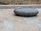 rounded granite boulders as a design element