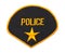 Rounded Police Patch