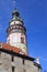 Rounded tower of Cesky Krumlov castle