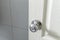 Roundly door knob lock handle home security close. The doorknob is being found that caused the COVID 19 infection