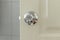 Roundly door knob lock handle home security close. The doorknob is being found that caused the COVID 19 infection