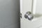 Roundly door knob lock handle home security close. The doorknob is being found that caused the COVID 19 infection