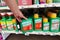 Roundup Weedkillers in a store