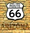Route 66 Arizona sign