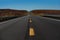 Route 66 in California. Asphalt texture, way background. American roadtrip.