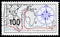 Route Map and Compass Rose, 125th Anniversary of North German Naval Observatory, Hamburg serie, circa 1993