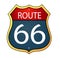 Route sixty six icon