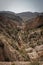 Route to the Tibi Reservoir in Alicante. Spain