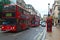 Routemaster buses in London