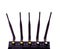 Router black with antenna