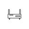 Router outline icon