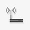 Router sticker, Modem router, simple icon