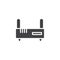 Router vector icon