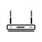 Router vector icon