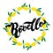 Rovello. The name of Italian town on the Amalfi coast