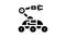 rover discovery transport glyph icon animation