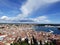 Rovinj, Istria, Croatia, Panoramic view whit clouds