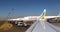 Row of airplanes in Addis Ababa