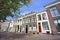 Row of ancient gabled houses in Zierikzee, Zeeland, Netherlands