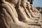 Row of ancient sphinxes