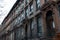 Row of Beautiful Old Brownstone Homes in Prospect Heights of Brooklyn New York