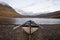 A row boat on the shore , Iceland