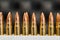 Row of bullets or ammunition
