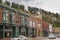 Row of businesses in historic buildings, Deadwood, SD, USA