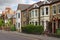 A row of characteristic English cottages