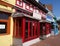 Row of Colorful Businesses in Mount Pleasant