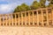 Row of columns of Oval square forum, Jerash, Jordan