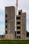 A row of Elevator Lift shafts under construction